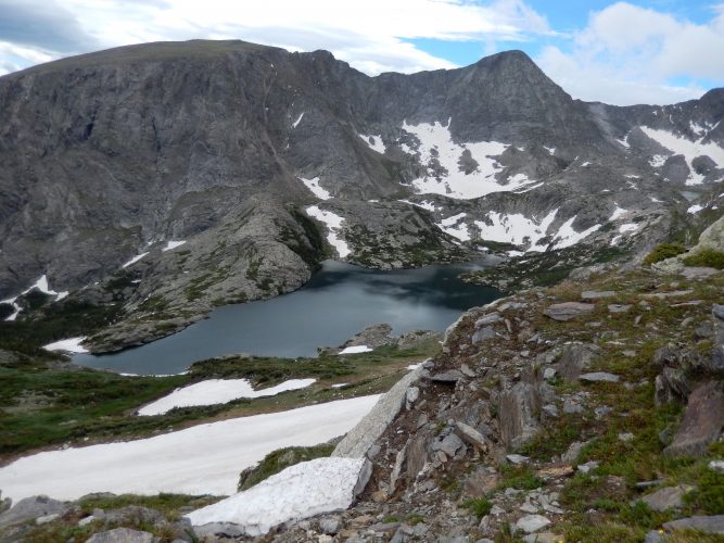 Arrowhead Lake in Rocky Mountain National Park